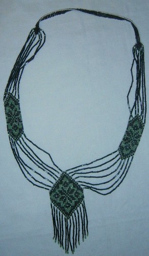 Гердан - прикраса з бісеру до вишиванки (Арт. 00239)