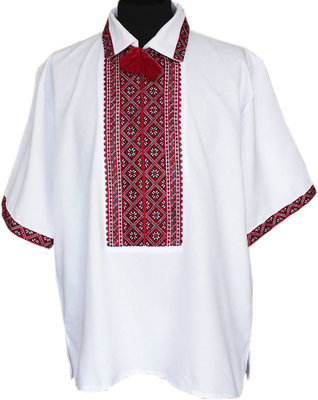 Вишиванка, чоловіча вишита сорочка "Українська класика " (Арт. 01281)