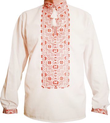 Вишиванка чоловіча вишита безпосередньо на домотканому полотні (Арт. 00536) Вишиванка чоловіча вишита безпосередньо на домотканому полотні (Арт. 00536)