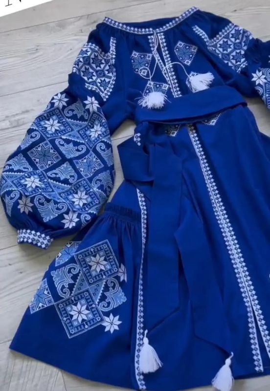 Вишиванка жіноча, сукня вишивана &quot;Бохо&quot; (Арт. 03484)