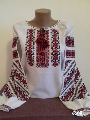 Вишиванка, жіноча вишивана блузка (Арт. 01852)