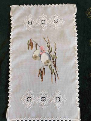 Рушник пасхальний вишиваний &quot;ВЕЛИКОДНИЙ&quot; (Арт. 03504)