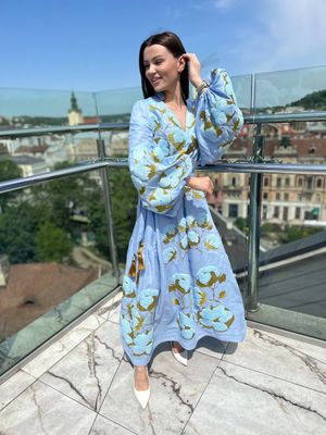 Вишиванка, жіноча вишивана сукня "Бохо"(Арт. 03541) Вишиванка, жіноча вишивана сукня "Бохо"(Арт. 03541)