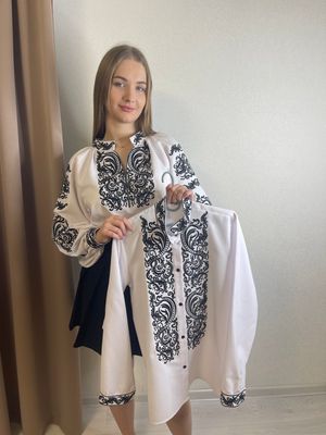 Пара вишиванок, жіноча та чоловіча вишиванка. Комплект вишиванок (Арт. 03559)