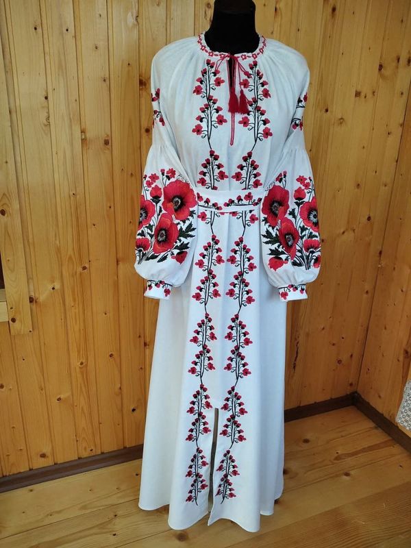 Вишиванка, жіноча вишивана сукня (Арт. 03593)