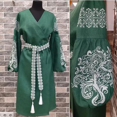 Вишиванка жіноча, сукня вишивана "Бохо" (Арт. 03594) Вишиванка жіноча, сукня вишивана "Бохо" (Арт. 03594)