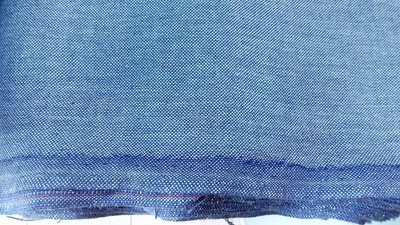 Домоткане полотно блакитного (під джинс) кольору (Арт. 01916)