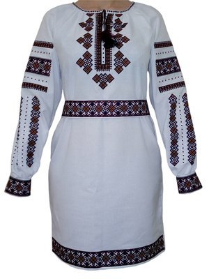 Вишиванка, сукня жіноча &quot;Вишукана&quot; (Арт. 01829)