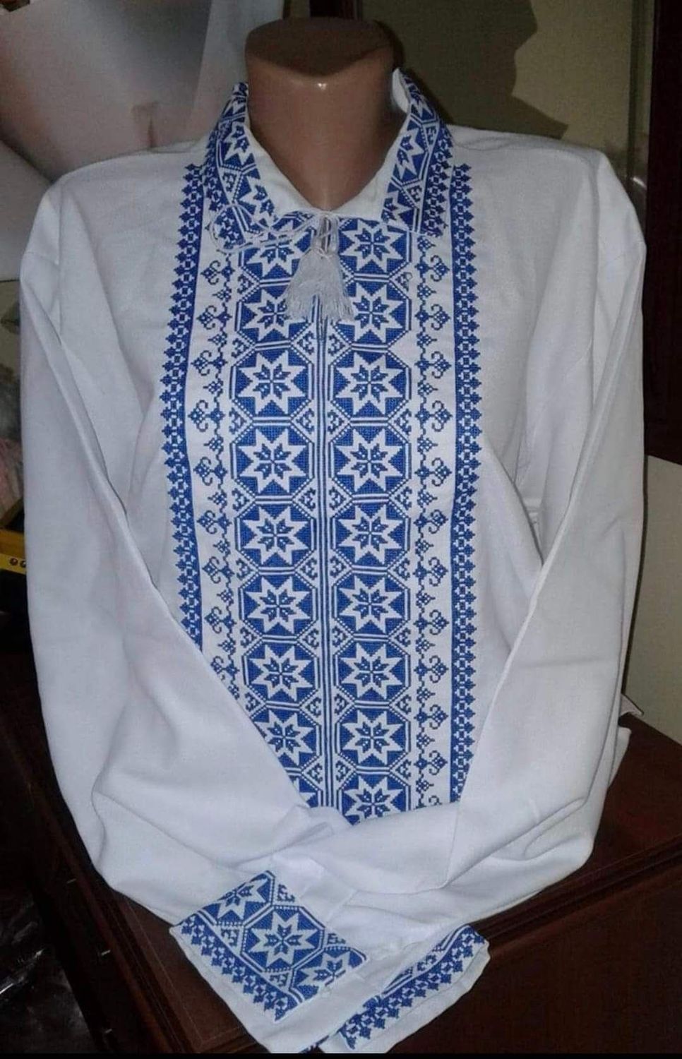 Вишиванка, чоловіча вишита сорочка (Арт. 03701)