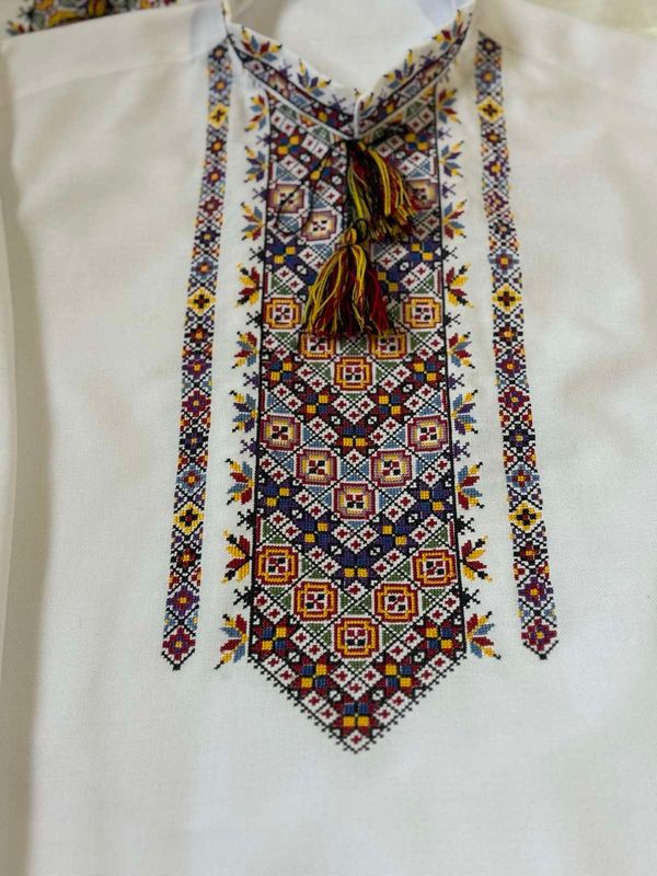 Вишиванка, чоловіча вишита сорочка (Арт. 03721)