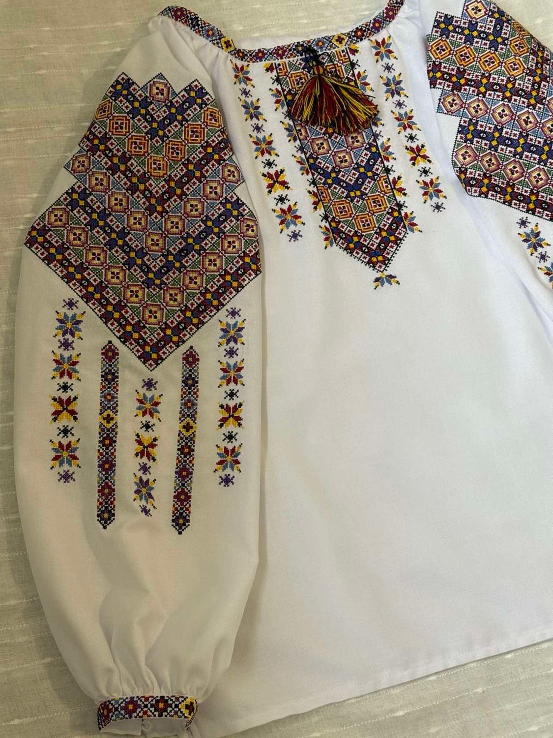 Вишиванка, жіноча вишивана блузка &quot;Яскраві зіроньки&quot; (Арт. 03723)