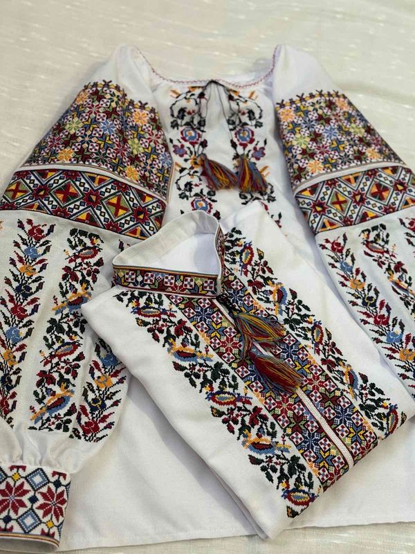 Вишиванка, чоловіча вишита сорочка (Арт. 03741)