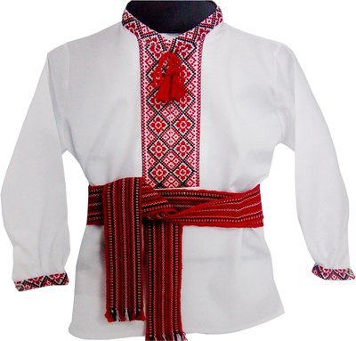 Вишиванка, дитяча вишивана сорочка &quot;Козачок&quot; (Арт. 00027)