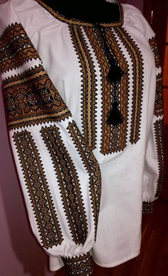 Вишиванка жіноча, блузка з унікальним орнаментом (Арт. 01955) Вишиванка жіноча, блузка з унікальним орнаментом (Арт. 01955)