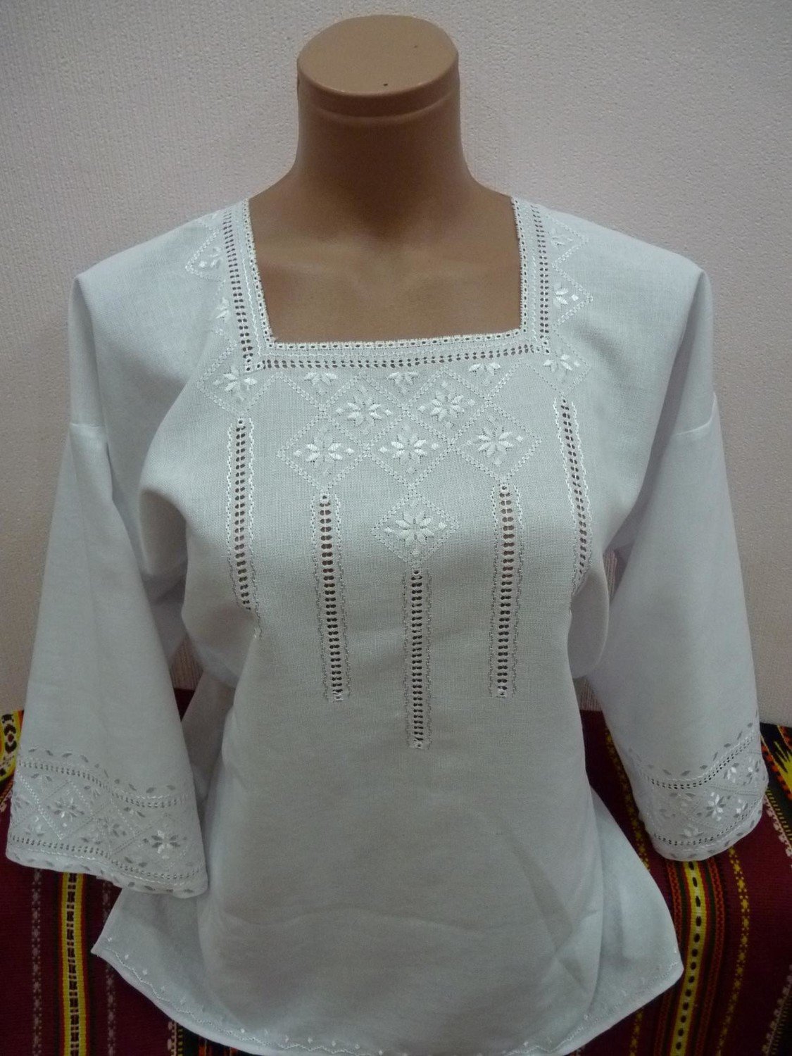 Вишиванка, жіноча вишивана блузка "Слобожанська" (Арт. 02095)