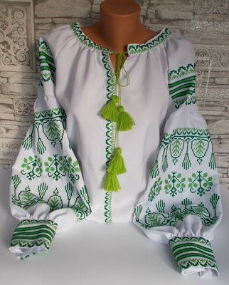 Вишиванка, жіноча вишивана блузка на домотканому полотні (Арт. 02171) Вишиванка, жіноча вишивана блузка на домотканому полотні (Арт. 02171)