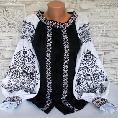 Вишиванка, жіноча вишивана блузка на домотканому полотні (Арт. 02172) Вишиванка, жіноча вишивана блузка на домотканому полотні (Арт. 02172)