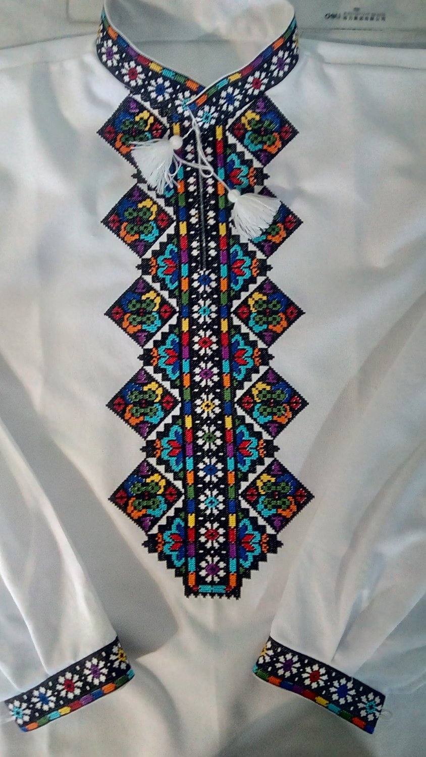 Вишиванка, чоловіча вишита сорочка (Арт. 02173)