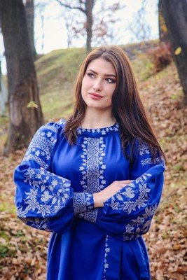 Вишиванка, жіноча вишивана блузка "Бохо" (Арт. 02066)