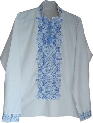 Вишиванка, чоловіча вишита сорочка &quot;Іній&quot; (Арт. 01753)
