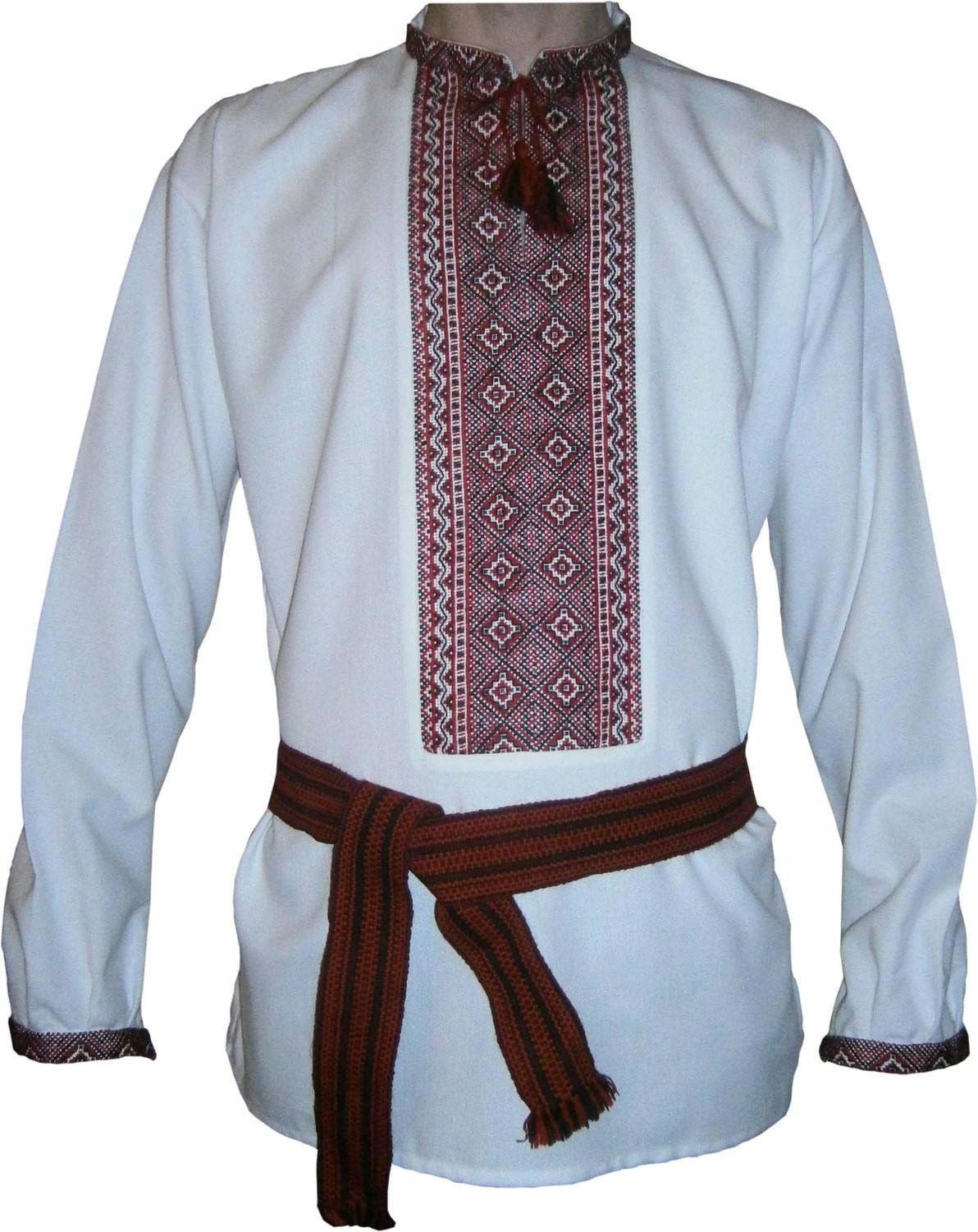 Вишиванка ручної роботи, чоловіча сорочка &quot;Старий Косів&quot; (Арт. 00215)