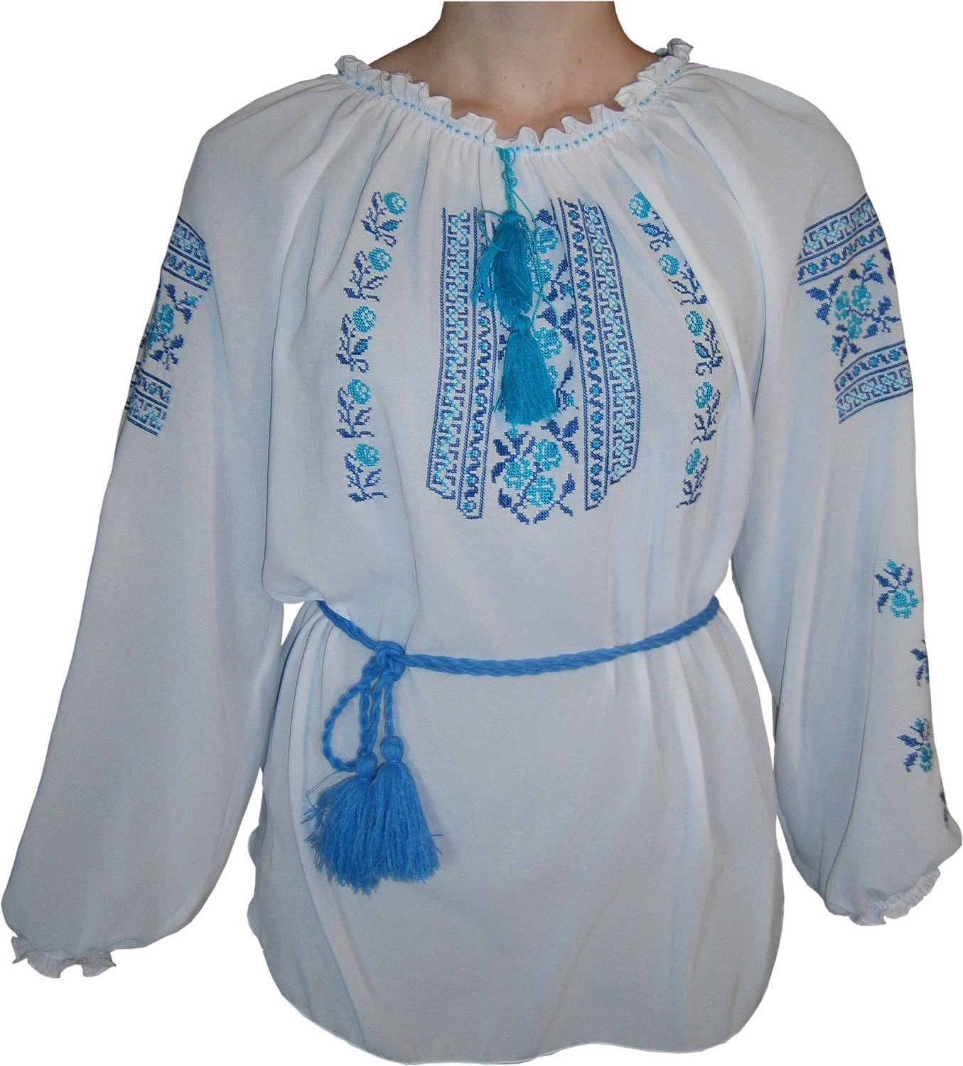 Вишиванка, жіноча вишивана блузка (Арт. 00049)