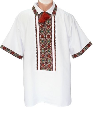 Вишиванка ручної роботи, чоловіча вишита сорочка &quot;НИЗИНКА&quot; (Арт. 01272)