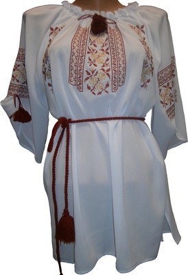 Вишиванка, жіноча вишивана блузка (Арт. 00487)
