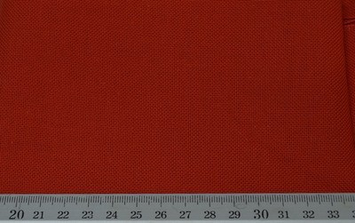 Домоткане полотно (20-ка) гребінне ЕКСТРА червоного кольору