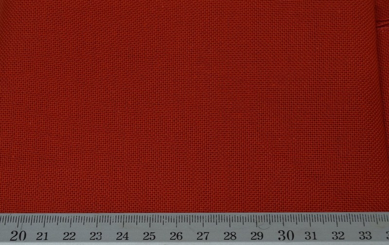 Домоткане полотно (20-ка) гребінне ЕКСТРА червоного кольору