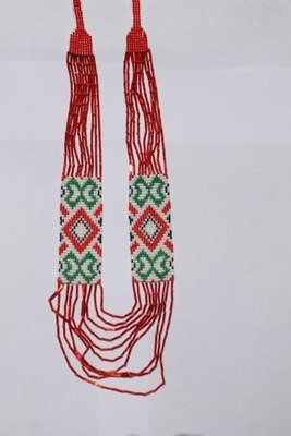 Гердан - прикраса з бісеру до вишиванки (Арт. 01580)