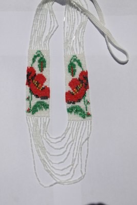 Гердан - прикраса з бісеру до вишиванки (Арт. 01578)