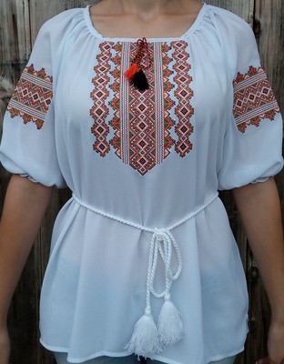 Вишиванка, жіноча вишивана блузка (Арт. 01633)