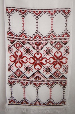 Рушник вишиваний на панамі (Арт. 00590) Рушник вишиваний на панамі (Арт. 00590)