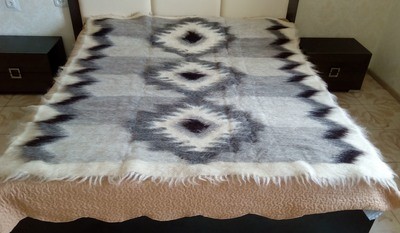 Ліжник з натуральної овечої вовни (Арт. 01629) Ліжник з натуральної овечої вовни (Арт. 01629)