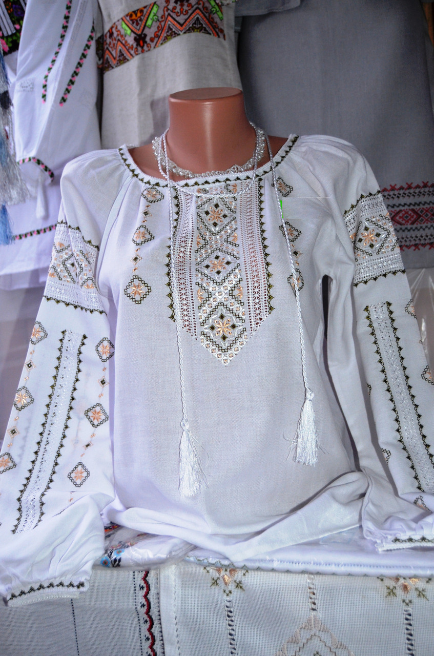 Вишиванка, блузка жіноча &quot;Оливкова&quot; (Арт. 01780)