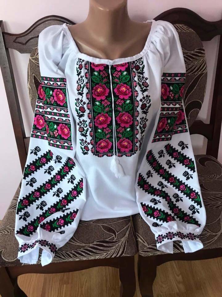 Вишиванка, жіноча вишивана блузка &quot;Борщівська&quot; (Арт. 02196)