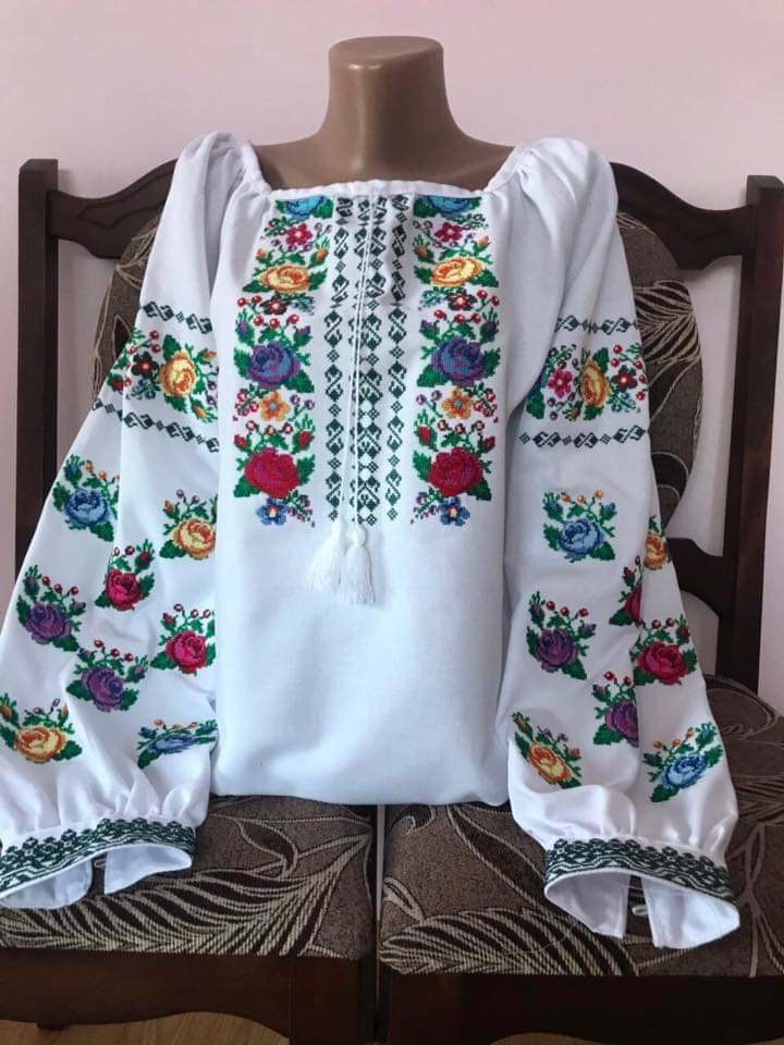 Вишиванка, жіноча вишивана блузка (Арт. 02199)