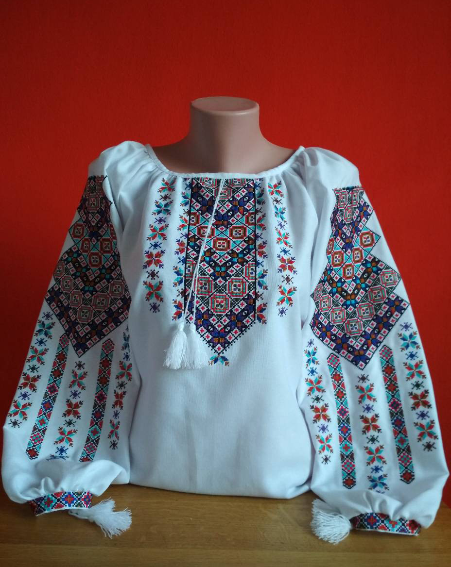 Вишиванка, жіноча вишивана блузка (Арт. 02241)