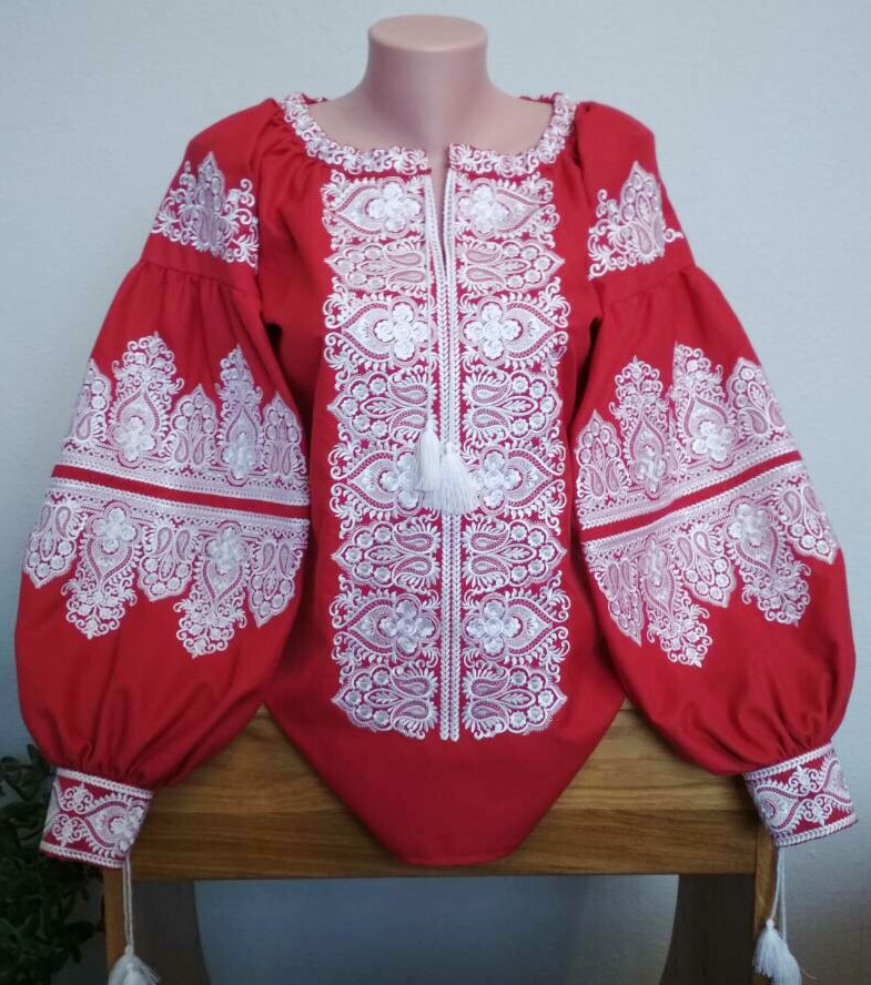 Вишиванка, жіноча вишивана блузка "Бохо" (Арт. 02538)