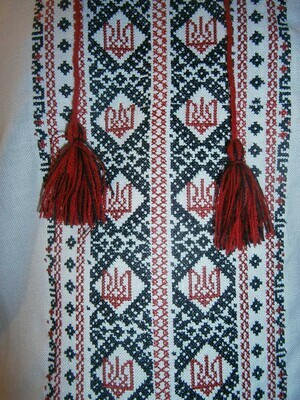 #вишиванка чоловіча "Тризуб)