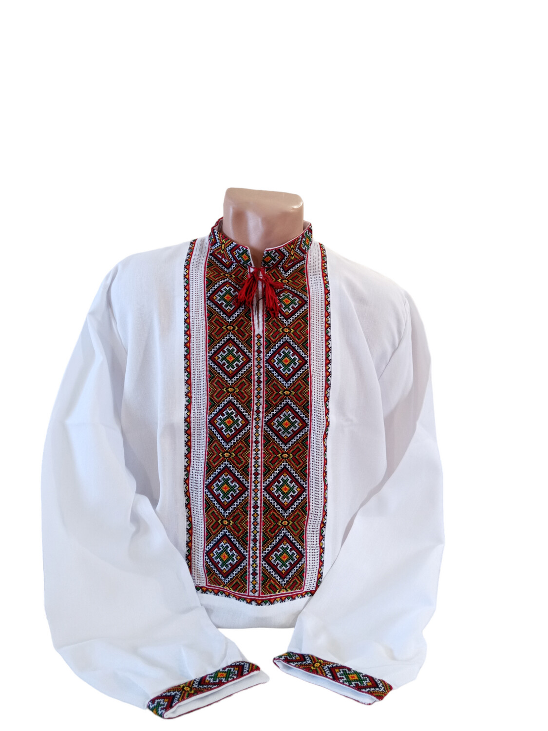 Вишиванка ручної роботи, чоловіча "Давня Гуцульська" (Арт. 03282)