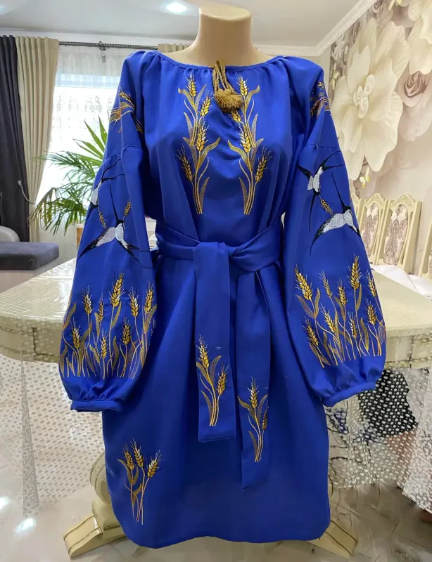 Вишиванка жіноча, сукня вишивана "Бохо" (Арт. 03359)