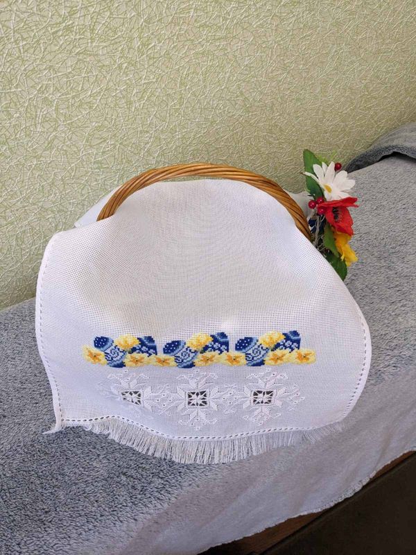 Рушник пасхальний вишиваний "ВЕЛИКОДНИЙ" (Арт. 03509)