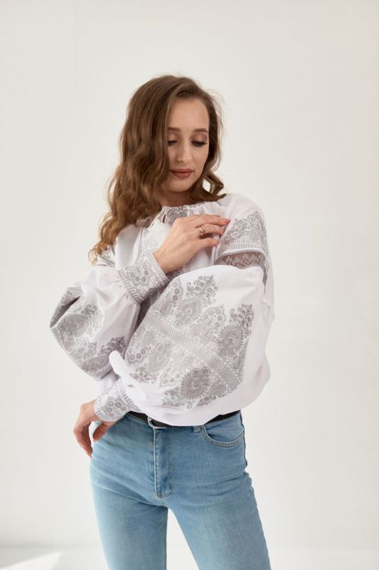 Вишиванка, жіноча вишивана блузка (Арт. 03809)