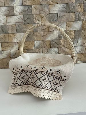 Рушник пасхальний вишиваний "ВЕЛИКОДНИЙ" (Арт. 03827)
