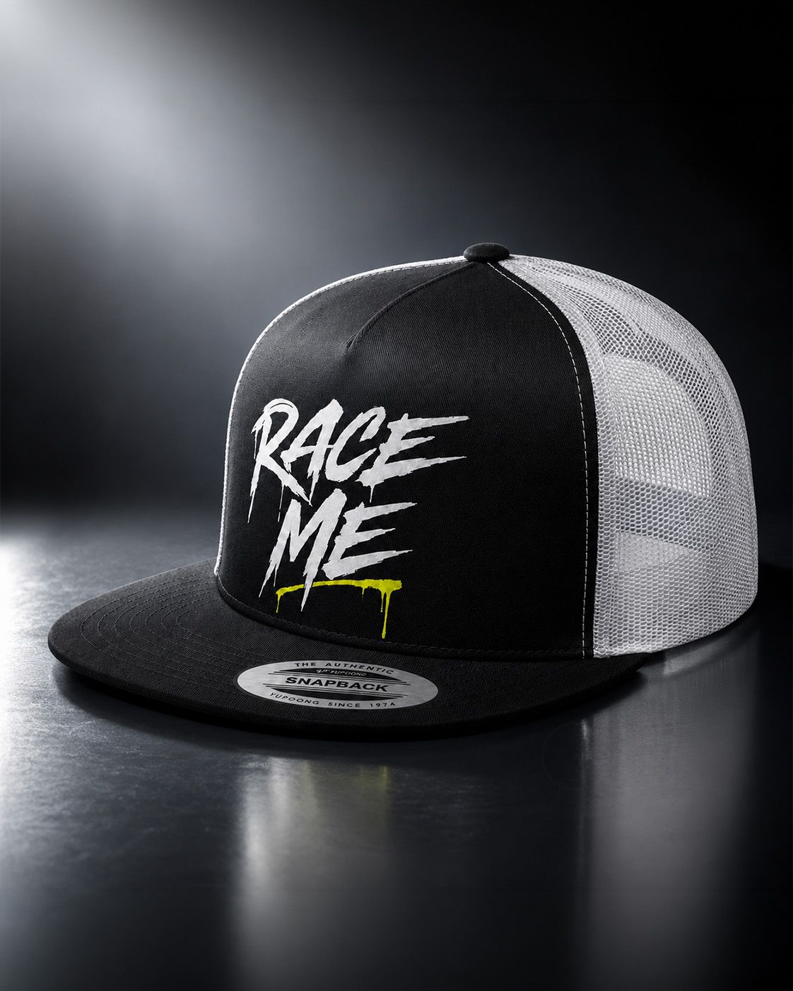 RACE ME Trucker Snapback