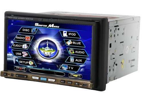 Radio Con Pantalla 7 Pulgadas Dvd,cd