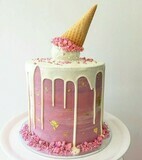 Ice Cream Drip Cake - PRIVATE LESSON