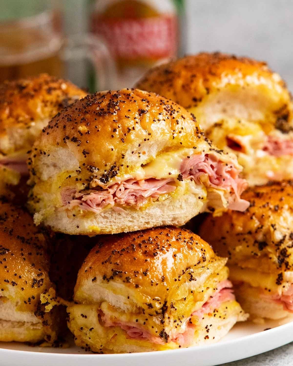 Ham and Swiss Sliders